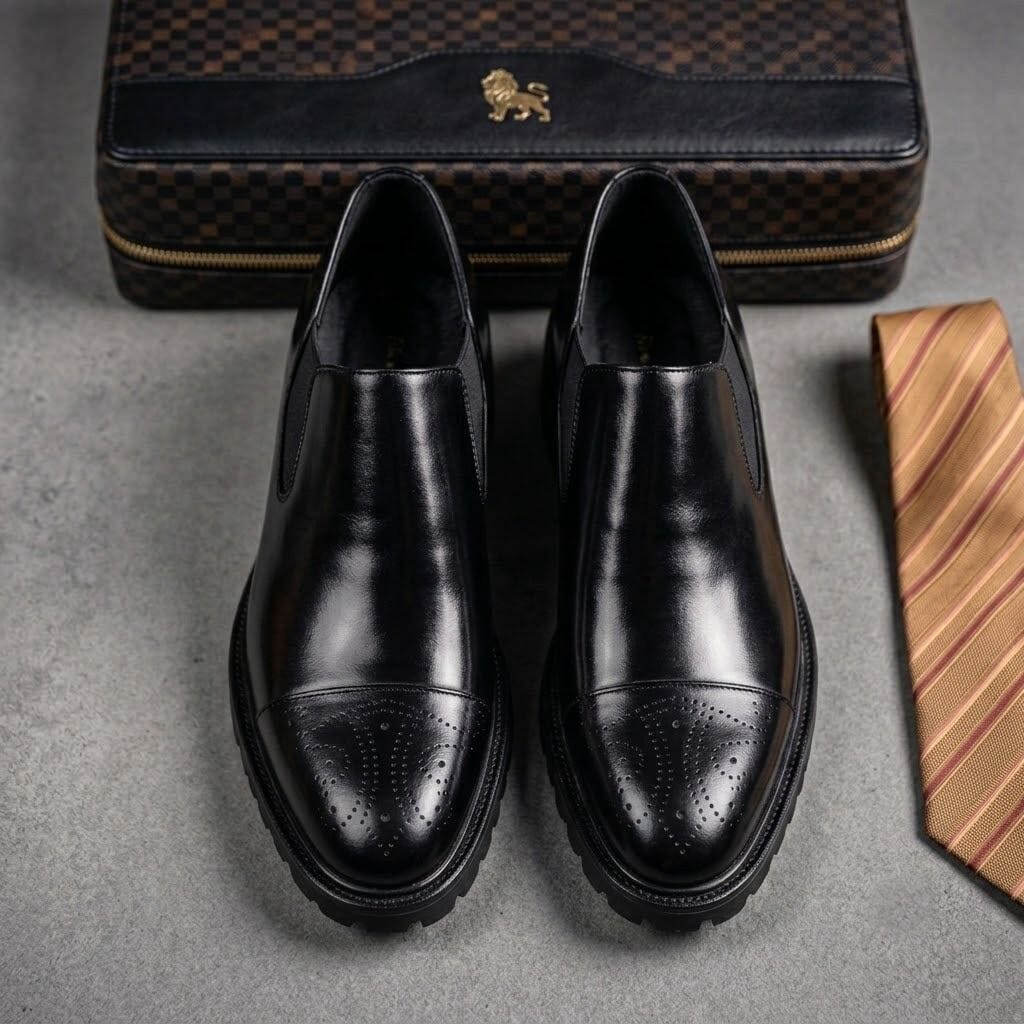Lucarelli Leather Shoe Lucarelli Leather Shoe Mavietto
